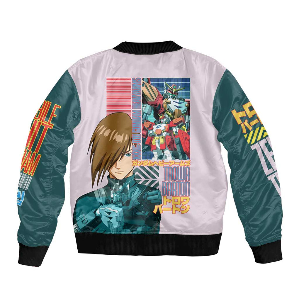 Heavyarms x Trowa Barton Gundam Wing Endless Waltz Bomber Jacket Anime Style
