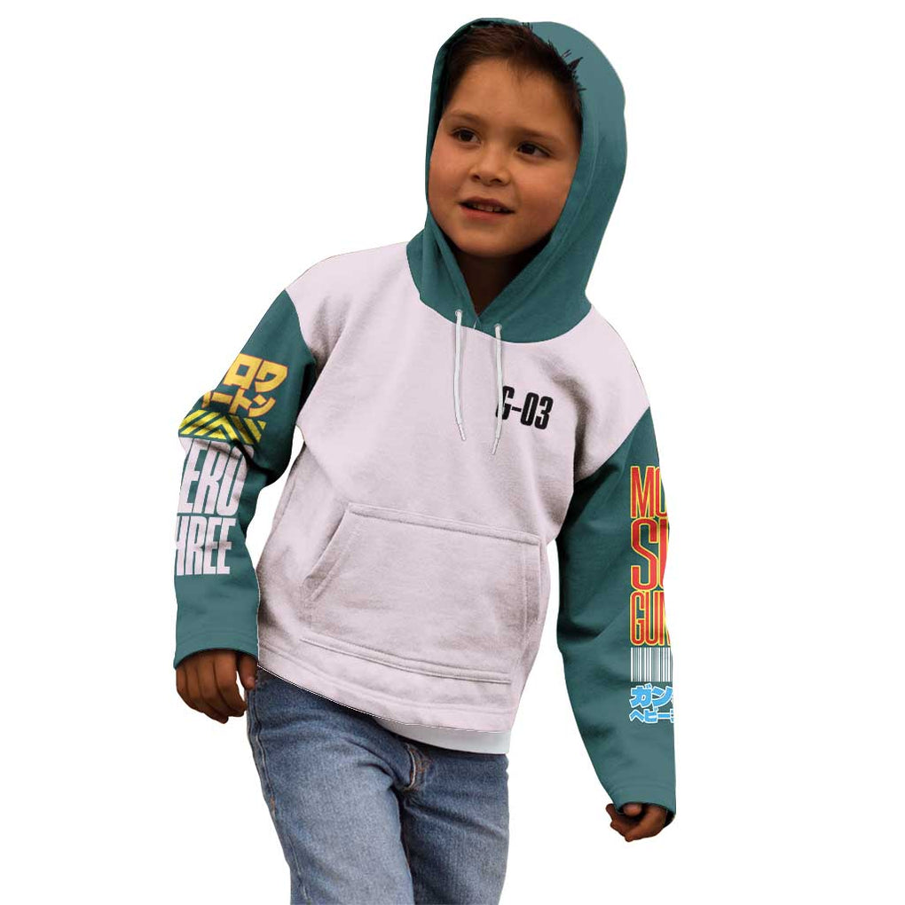 Heavyarms x Trowa Barton Gundam Wing Endless Waltz Kid Hoodie Anime Style
