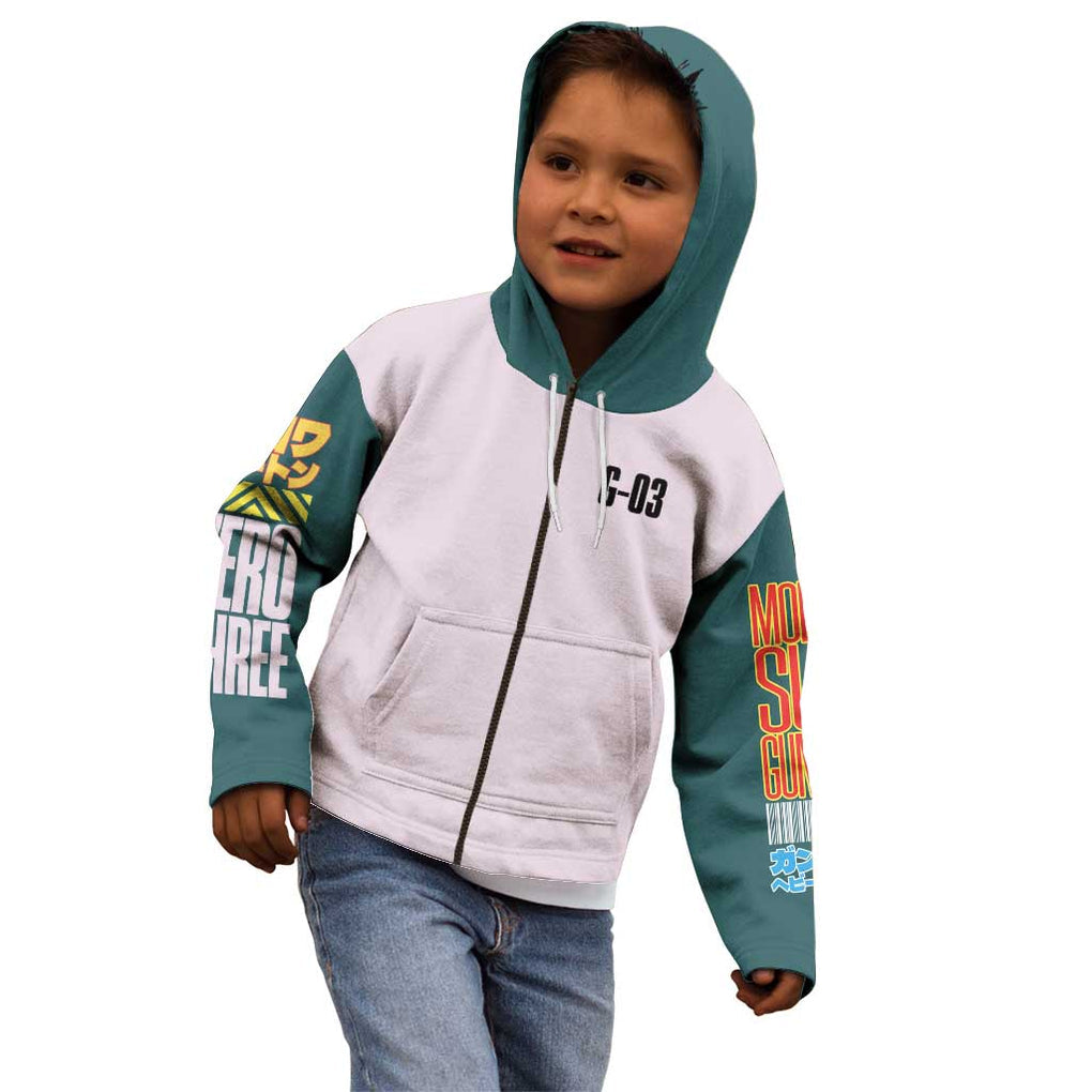 Heavyarms x Trowa Barton Gundam Wing Endless Waltz Kid Hoodie Anime Style