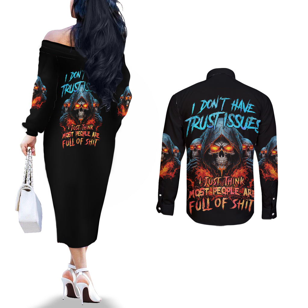 i-dont-have-trust-issues-couples-matching-off-the-shoulder-long-sleeve-dress-and-long-sleeve-button-shirt