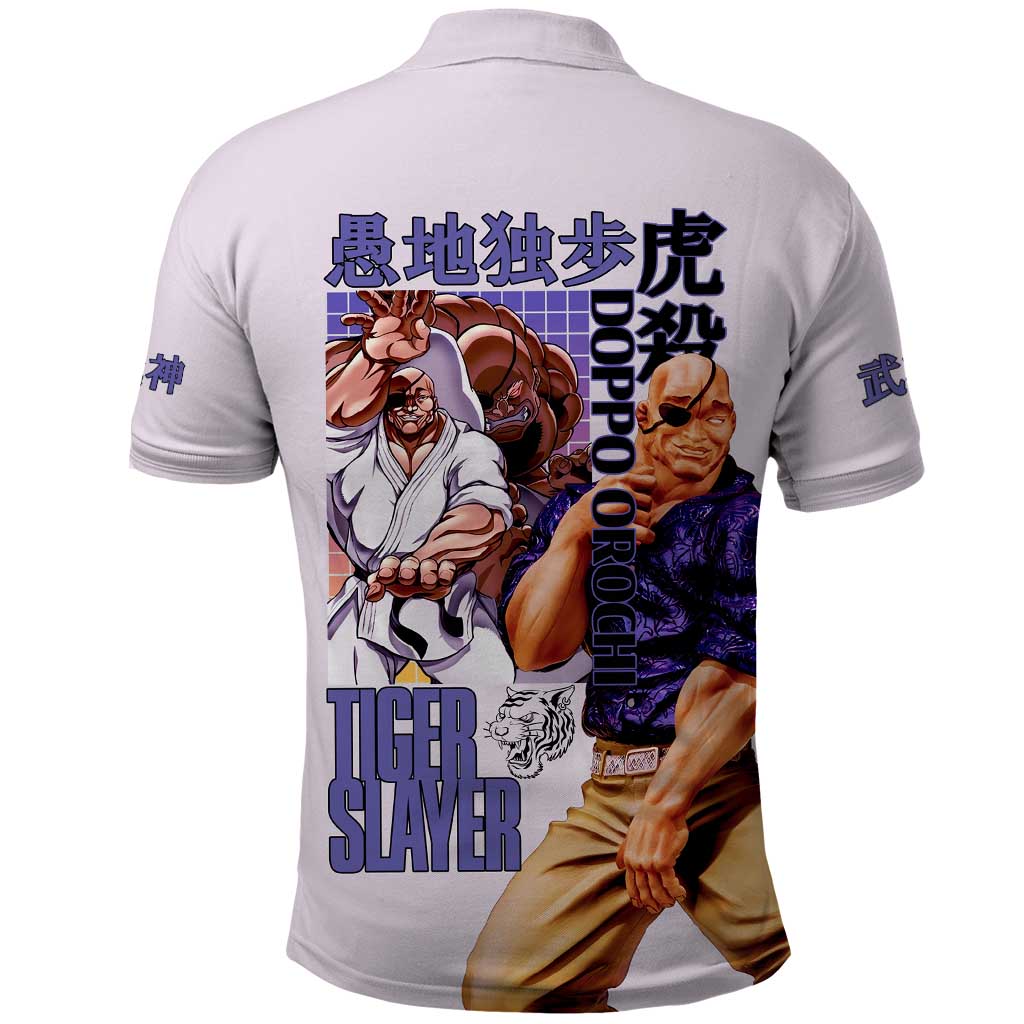 Doppo Orochi Baki Polo Shirt Japan Anime Style - The Mazicc