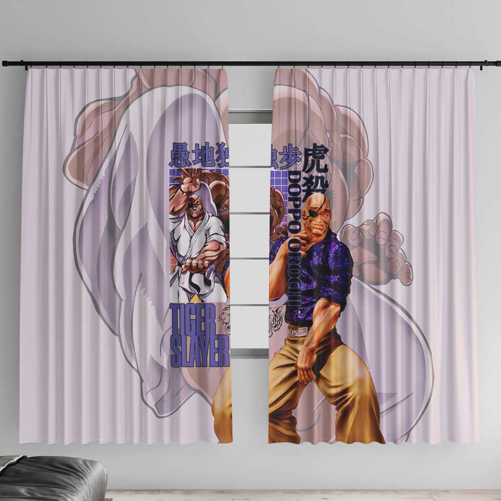 Doppo Orochi Baki Window Curtain Japan Anime Style - The Mazicc