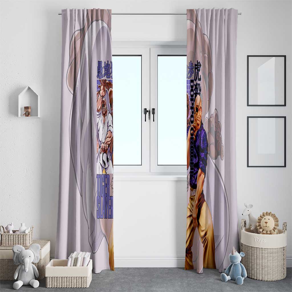 Doppo Orochi Baki Window Curtain Japan Anime Style - The Mazicc