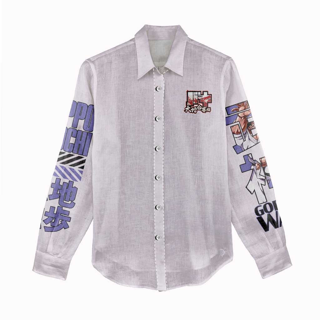 Doppo Orochi Baki Women Casual Shirt Japan Anime Style - The Mazicc