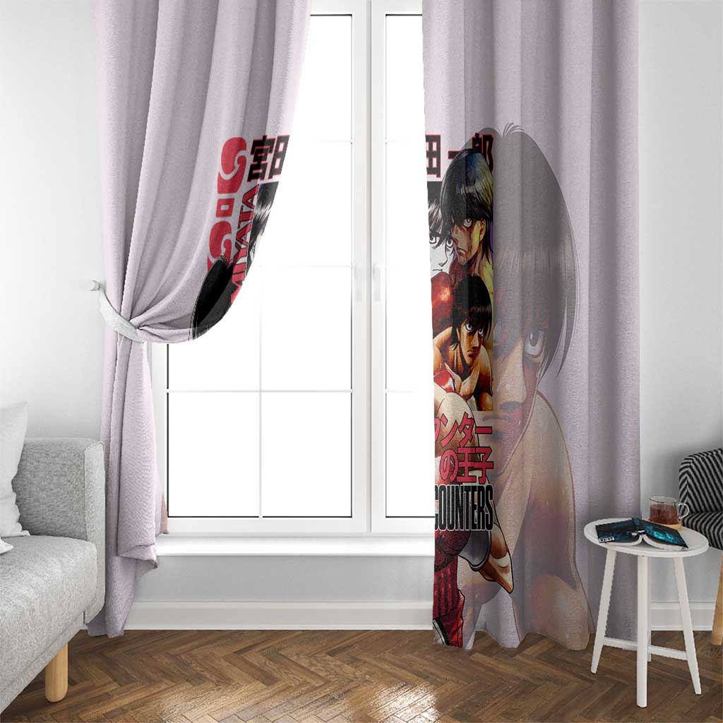 Ichiro Miyata Hajime no Ippo Window Curtain Japan Anime Style - The Mazicc