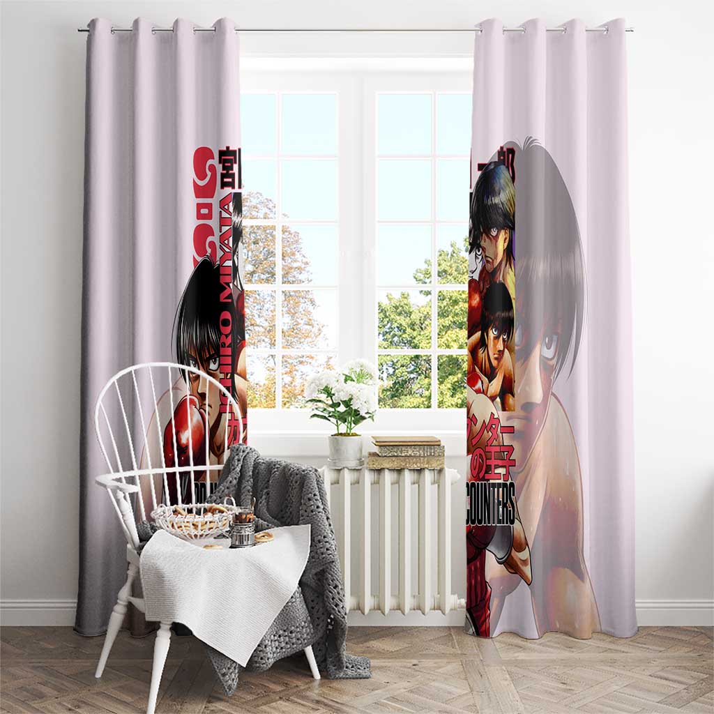 Ichiro Miyata Hajime no Ippo Window Curtain Japan Anime Style - The Mazicc