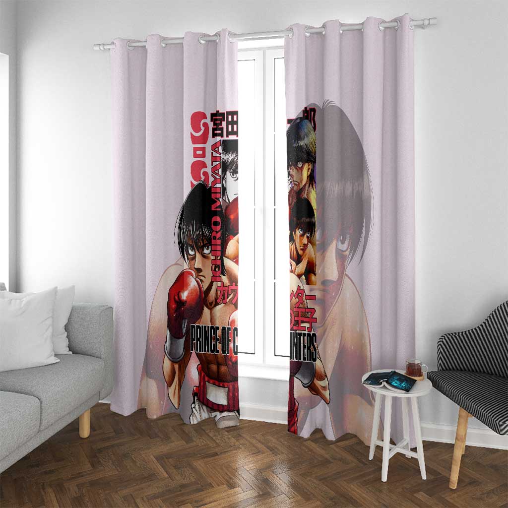 Ichiro Miyata Hajime no Ippo Window Curtain Japan Anime Style - The Mazicc