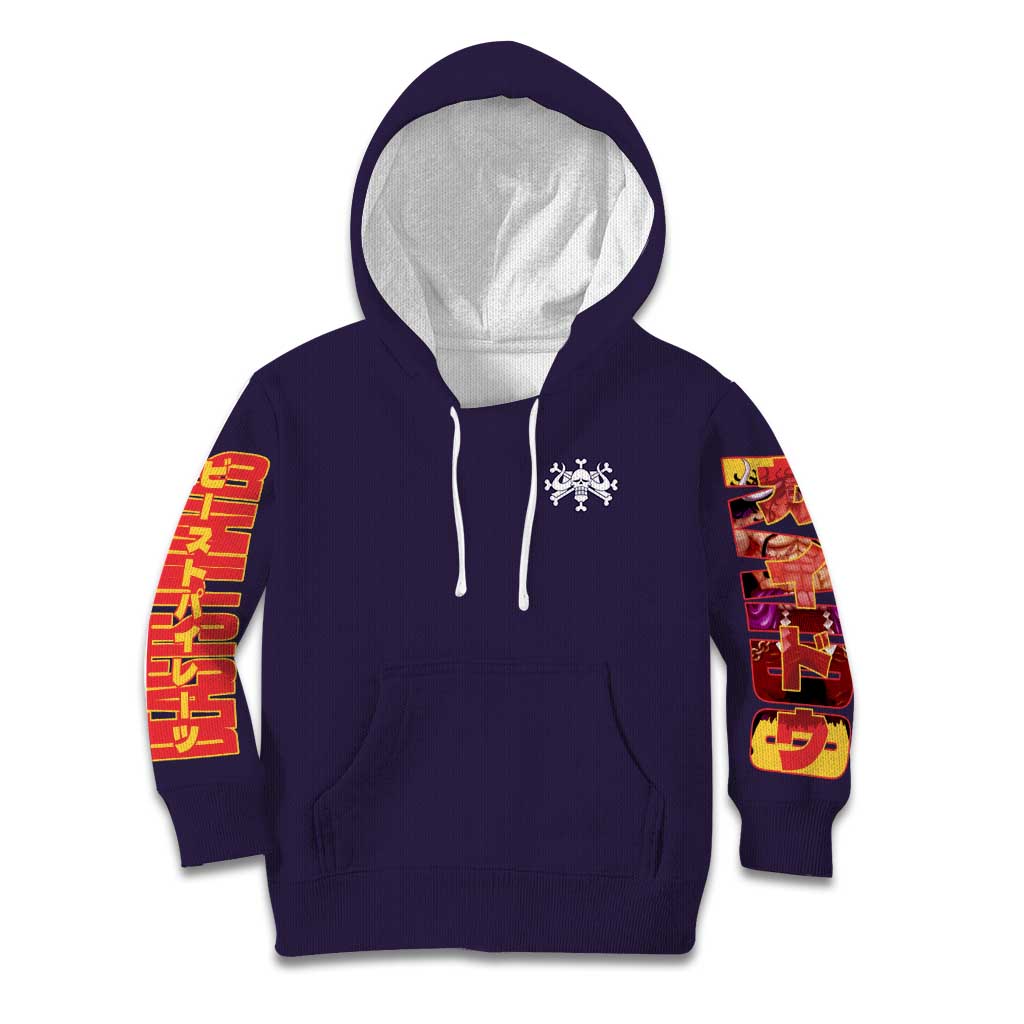 Kaido One Piece Kid Hoodie Japan Anime Style - The Mazicc