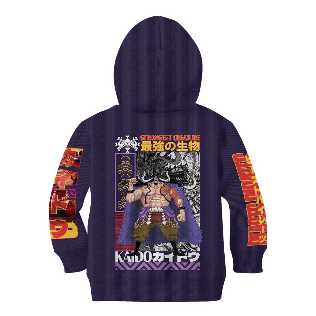 Kaido One Piece Kid Hoodie Japan Anime Style - The Mazicc