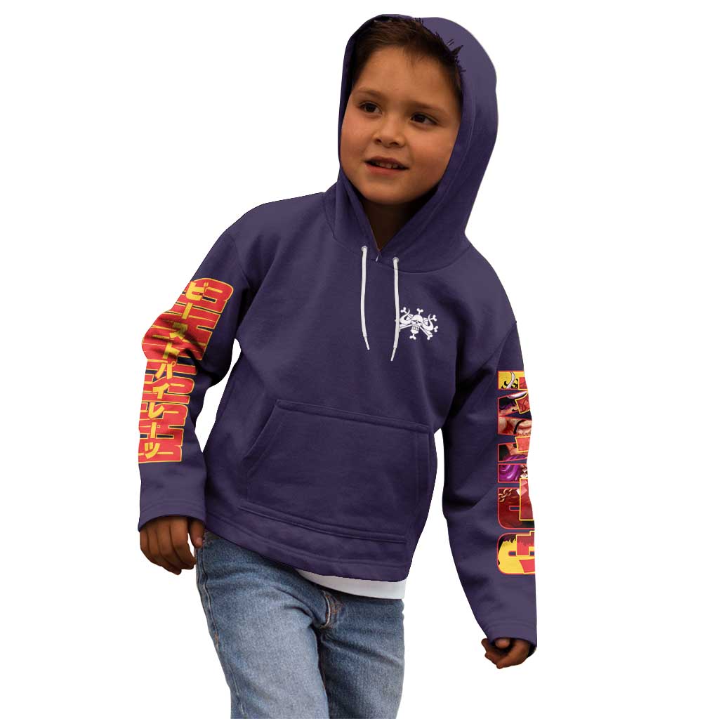 Kaido One Piece Kid Hoodie Japan Anime Style - The Mazicc
