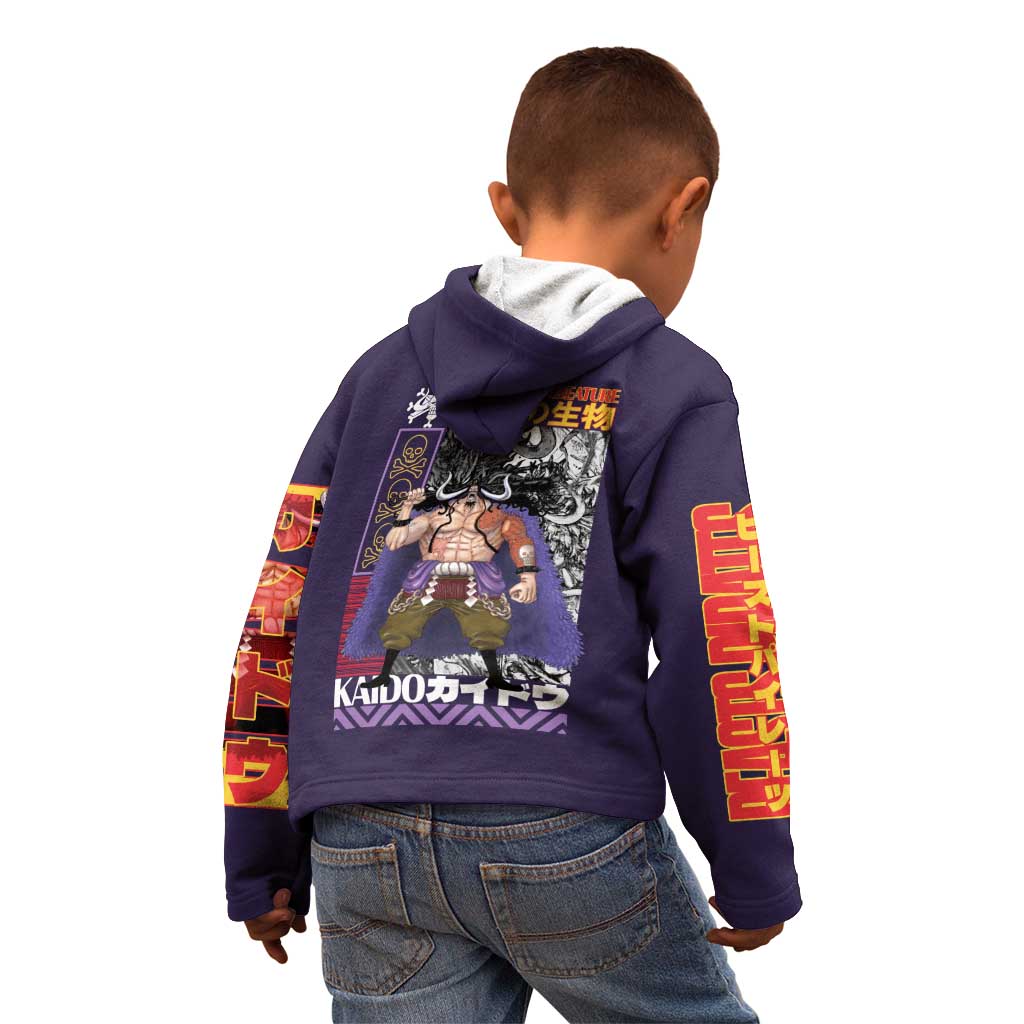 Kaido One Piece Kid Hoodie Japan Anime Style - The Mazicc