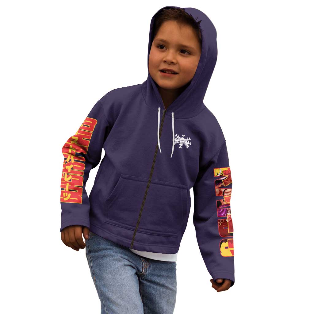 Kaido One Piece Kid Hoodie Japan Anime Style - The Mazicc