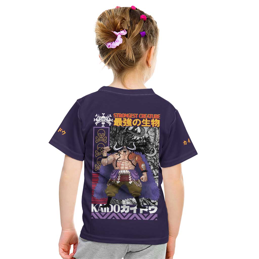 Kaido One Piece Kid T Shirt Japan Anime Style - The Mazicc