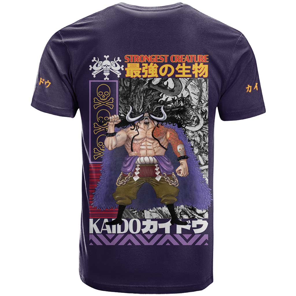 Kaido One Piece T Shirt Japan Anime Style - The Mazicc