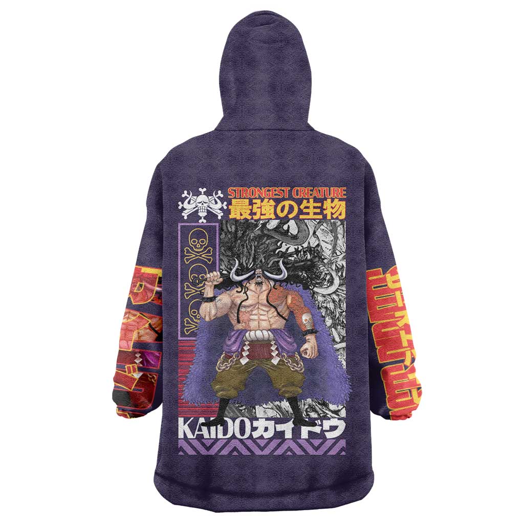 Kaido One Piece Wearable Blanket Hoodie Japan Anime Style - The Mazicc