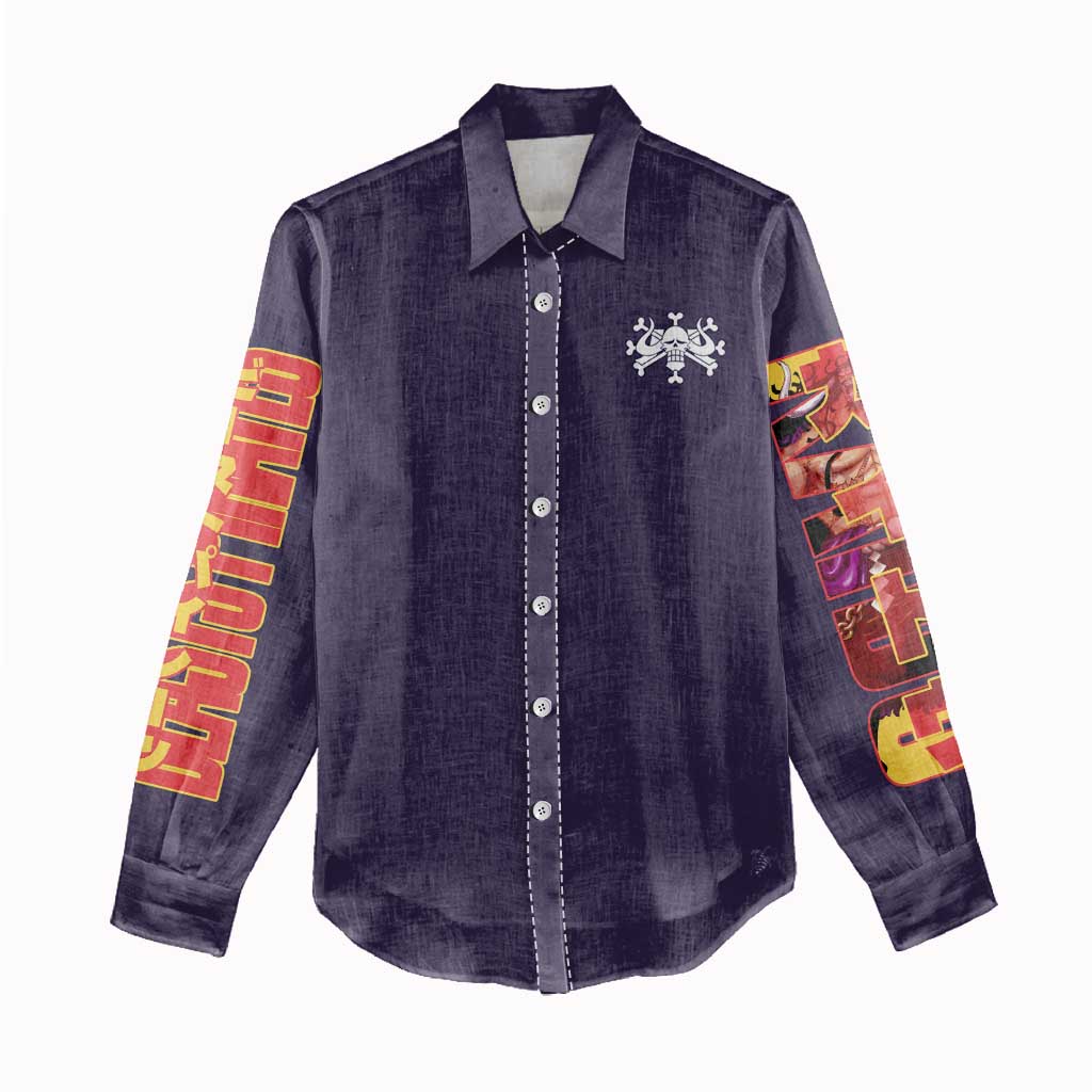 Kaido One Piece Women Casual Shirt Japan Anime Style - The Mazicc