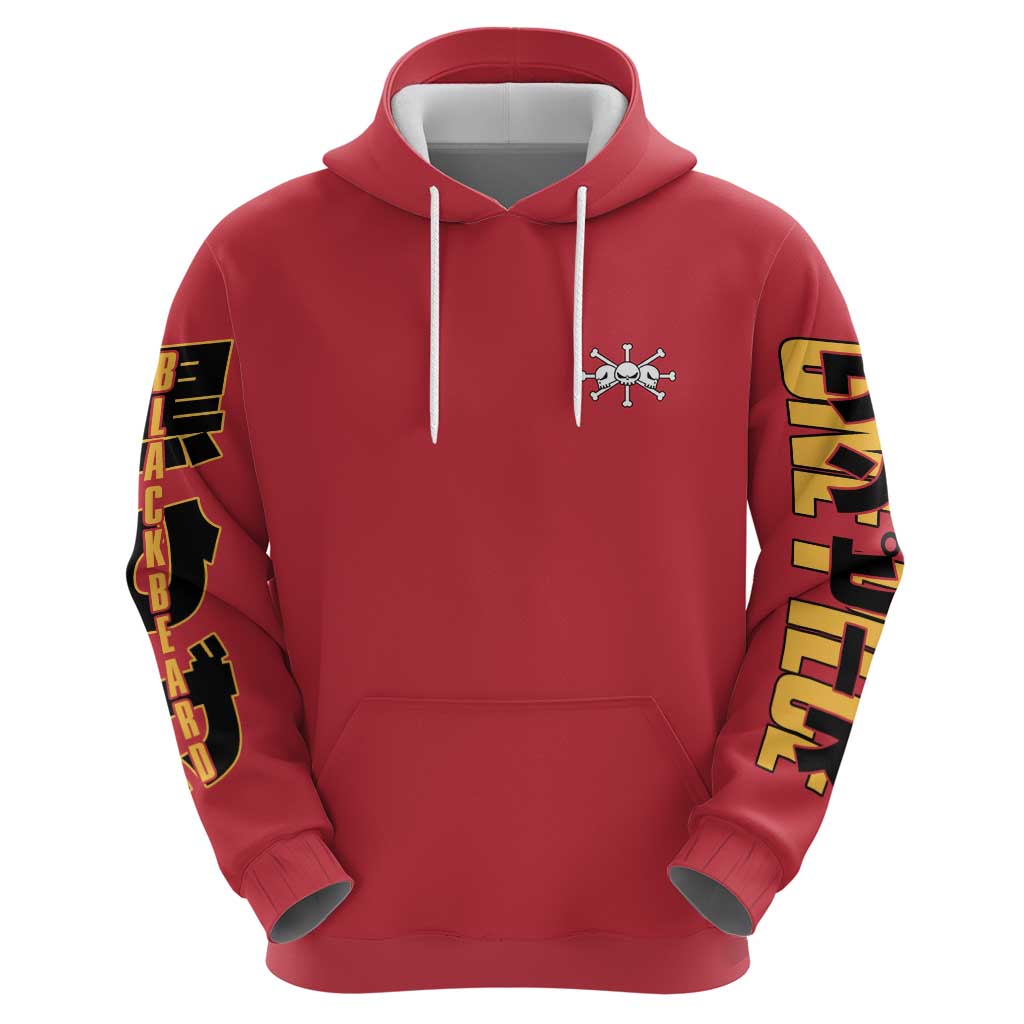 Marshall D. Teach One Piece Hoodie Japan Anime Style - The Mazicc