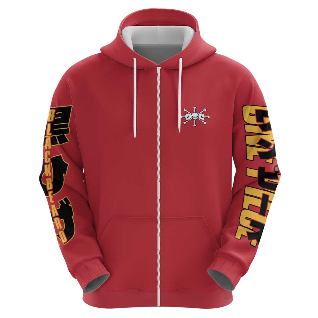 Marshall D. Teach One Piece Hoodie Japan Anime Style - The Mazicc