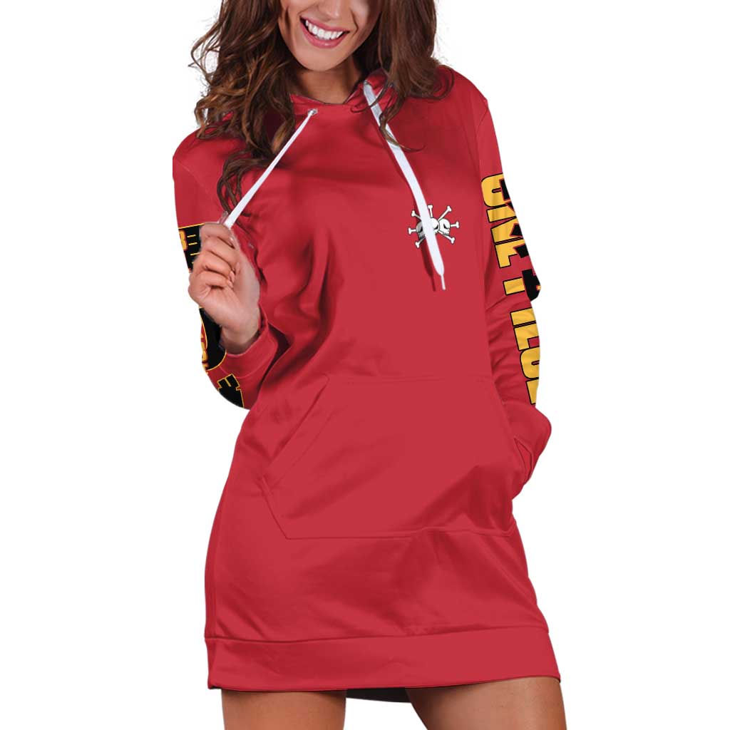 Marshall D. Teach One Piece Hoodie Dress Japan Anime Style - The Mazicc