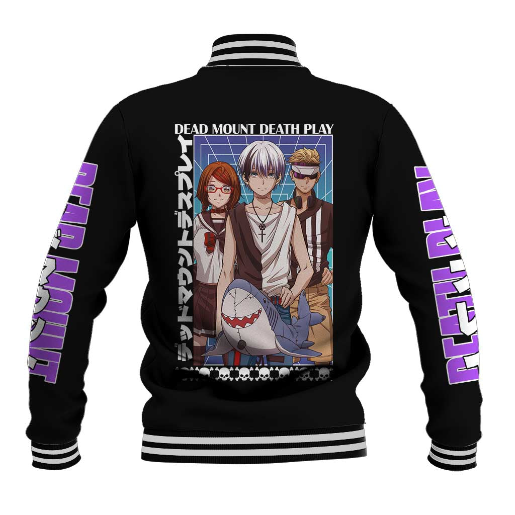 Dead Mount Death Play Baseball Jacket Japan Anime Style - The Mazicc