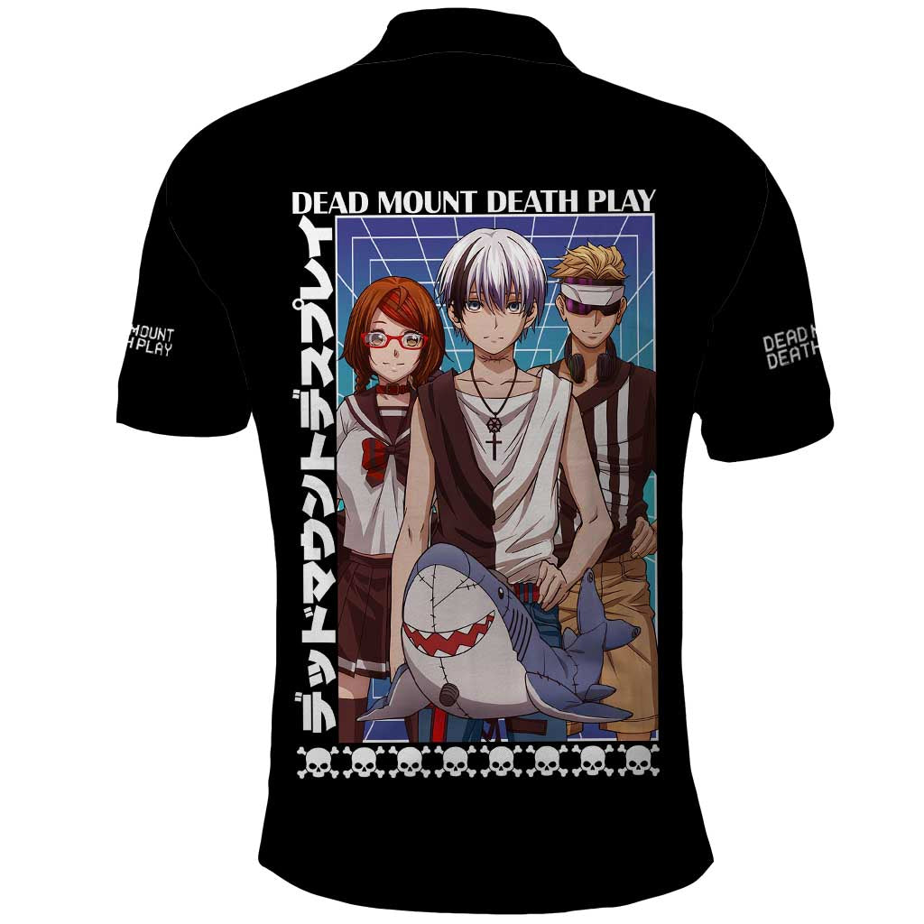 Dead Mount Death Play Polo Shirt Japan Anime Style - The Mazicc