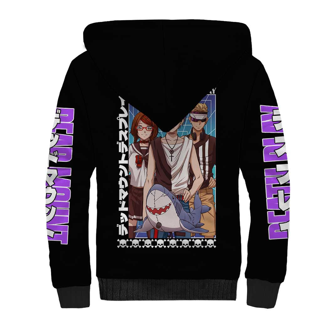 Dead Mount Death Play Sherpa Hoodie Japan Anime Style - The Mazicc