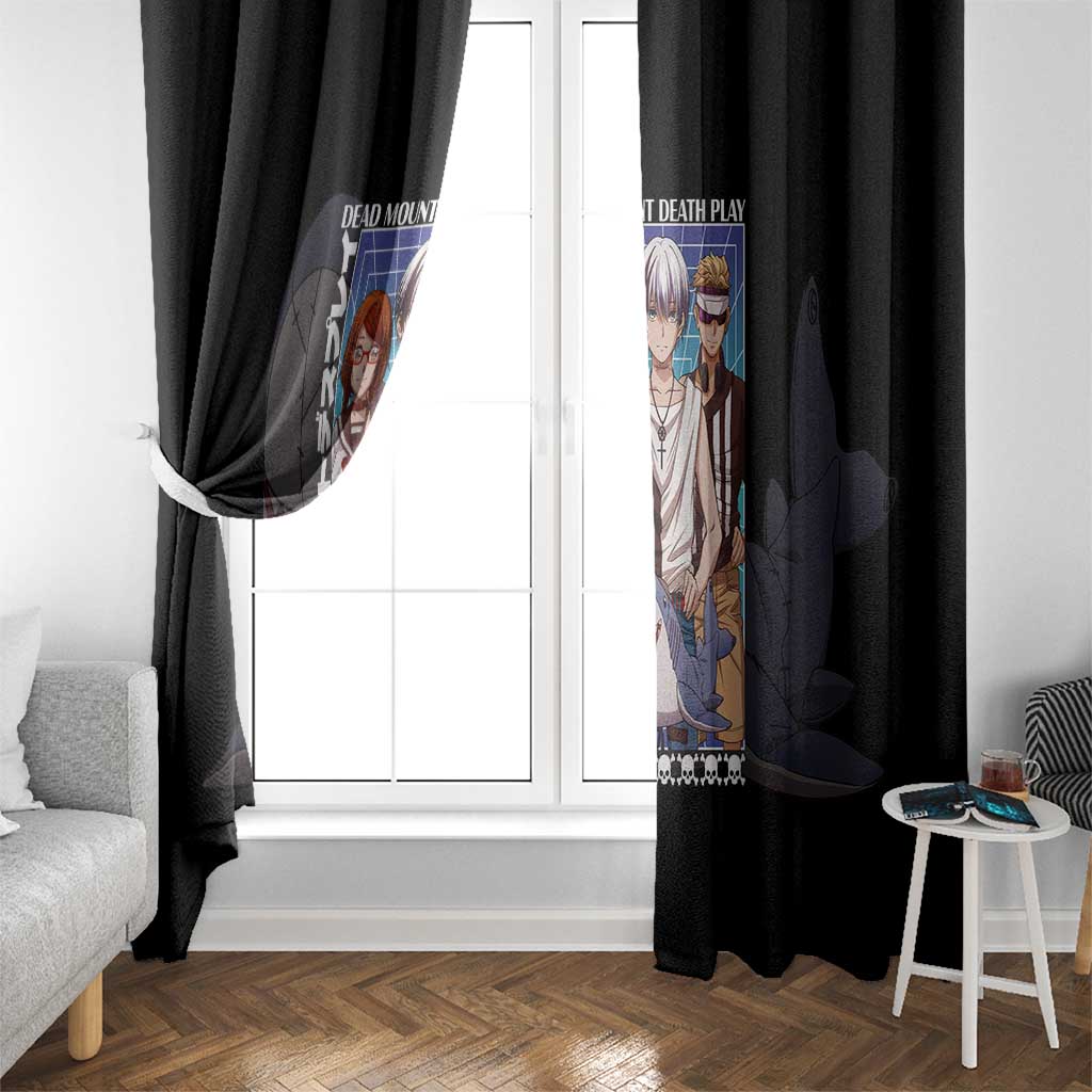Dead Mount Death Play Window Curtain Japan Anime Style - The Mazicc