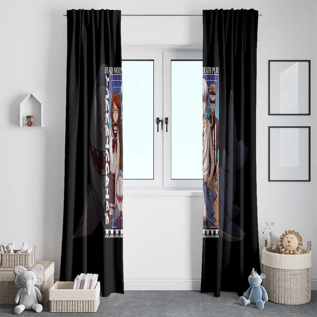 Dead Mount Death Play Window Curtain Japan Anime Style - The Mazicc