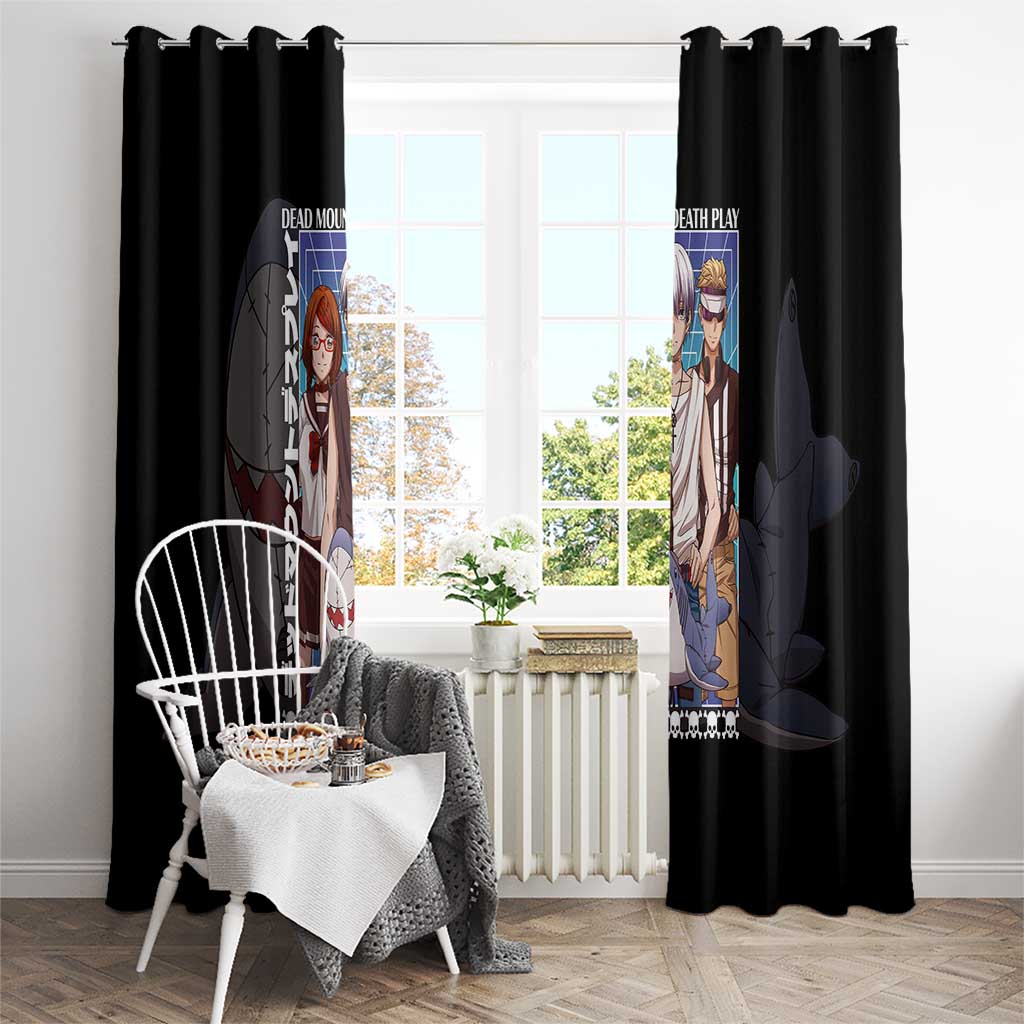 Dead Mount Death Play Window Curtain Japan Anime Style - The Mazicc
