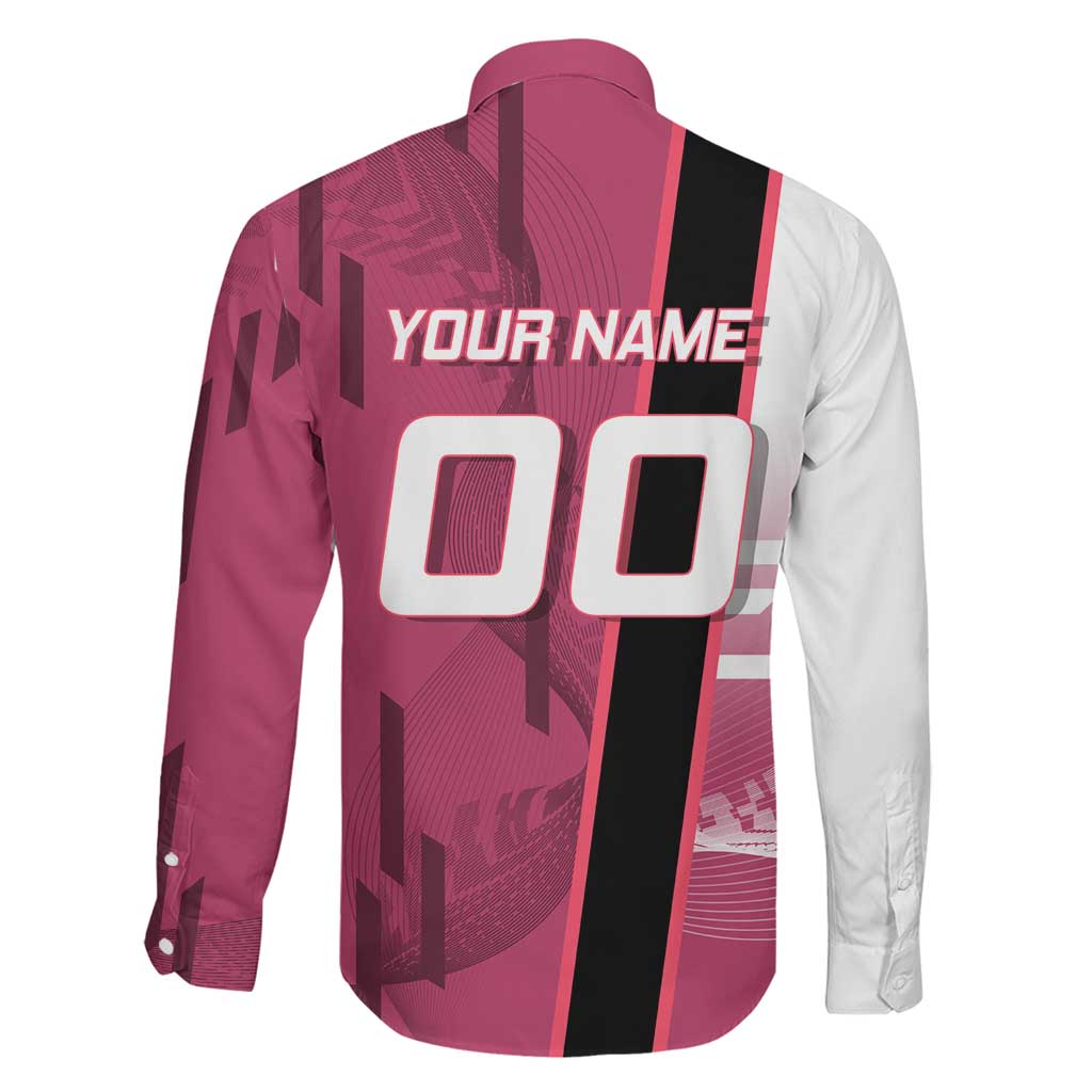 Personalized Nezuko Kamado Demon Slayer Badminton Cheerleader Family Matching Mermaid Dress and Hawaiian Shirt with Pom Poms and Pink White Graphic Design