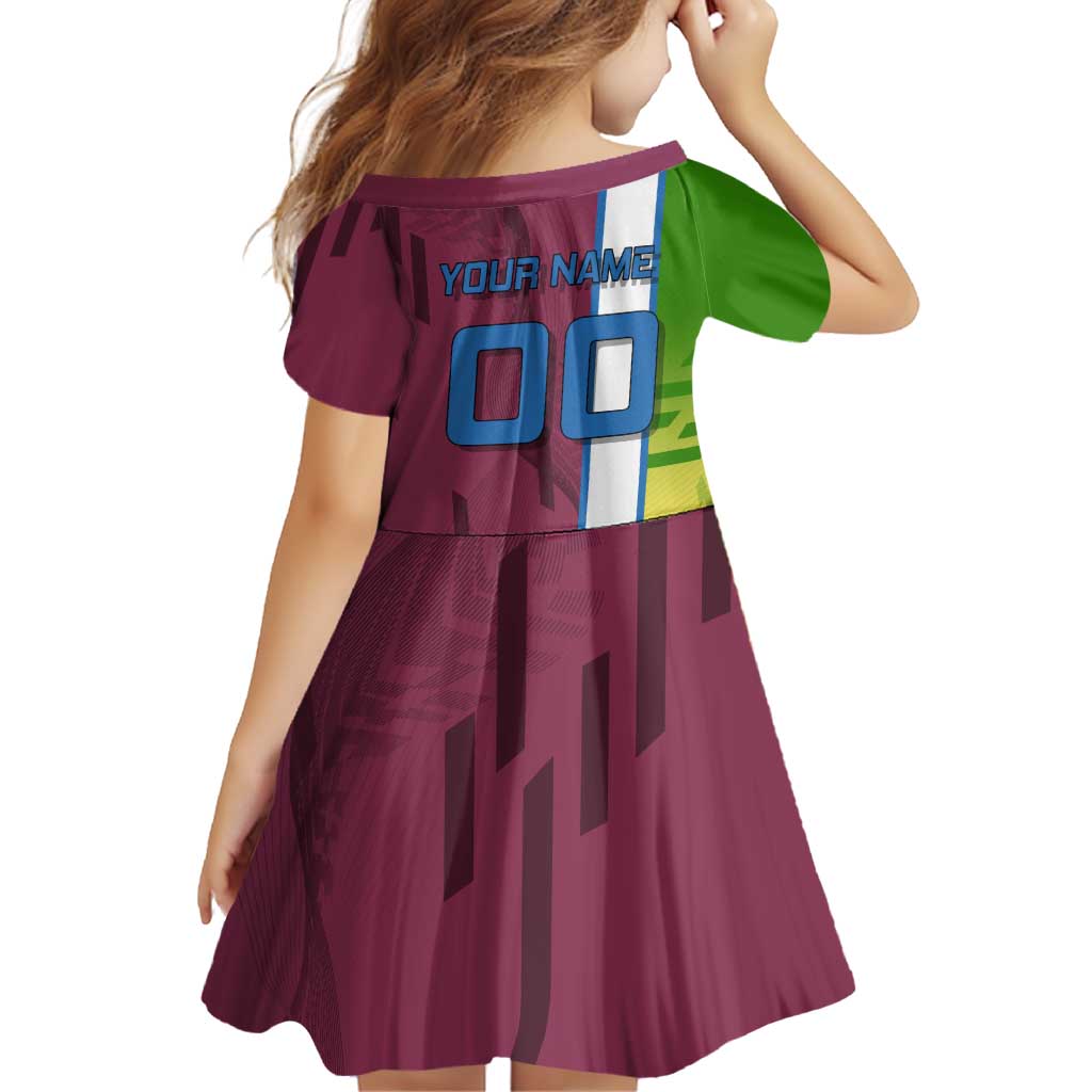 Personalized Giyuu Tomioka Demon Slayer Badminton Theme Family Matching Mermaid Dress and Hawaiian Shirt with Racket Action Pose and Tricolor Graphic Design