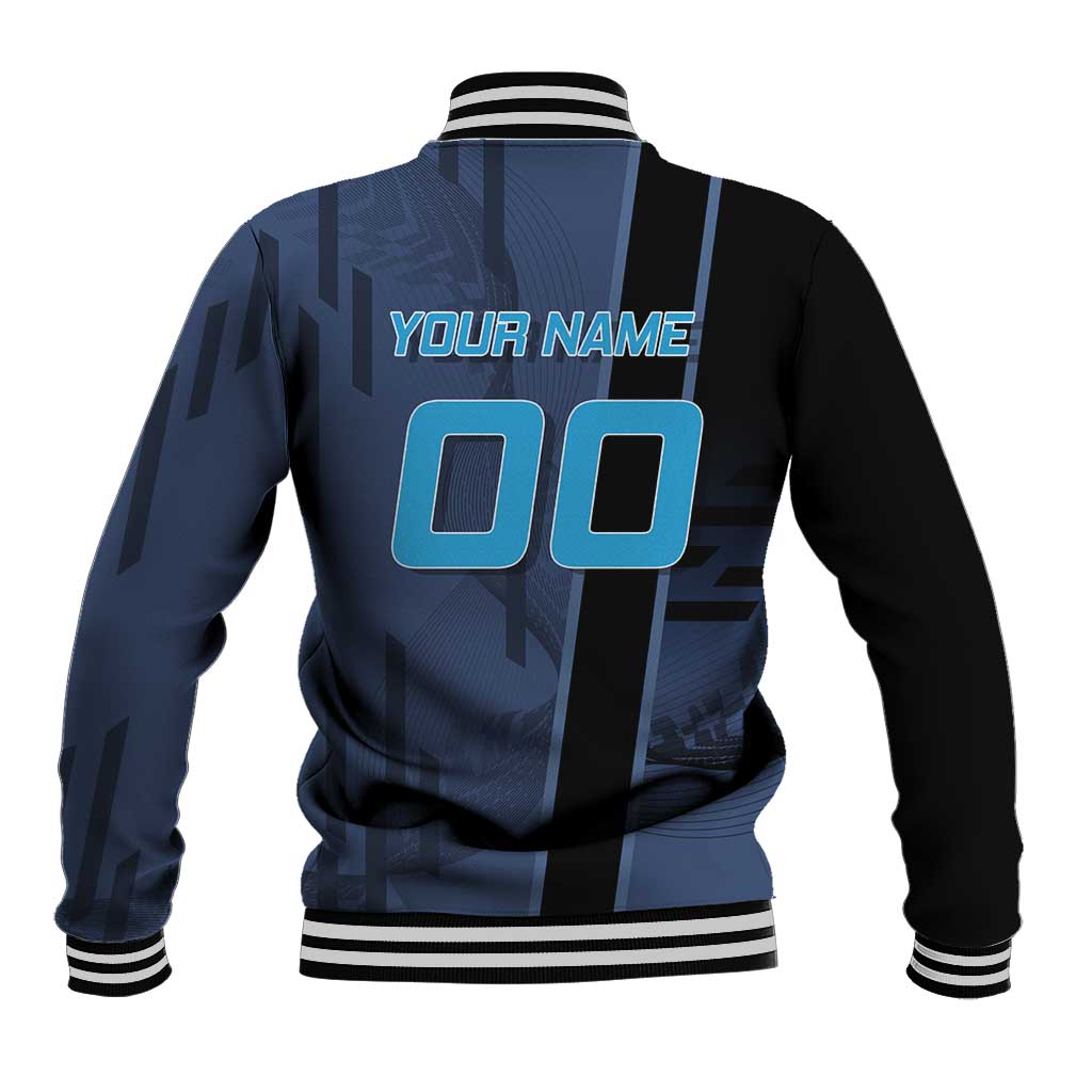 Personalized Inosuke Blue Lock Baseball Jacket Crossover Badminton Design with Action Pose - The Mazicc