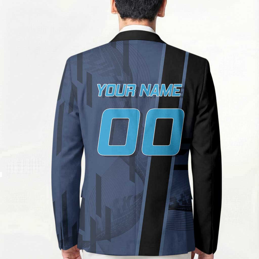 Personalized Inosuke Blue Lock Blazer Crossover Badminton Design with Action Pose - The Mazicc