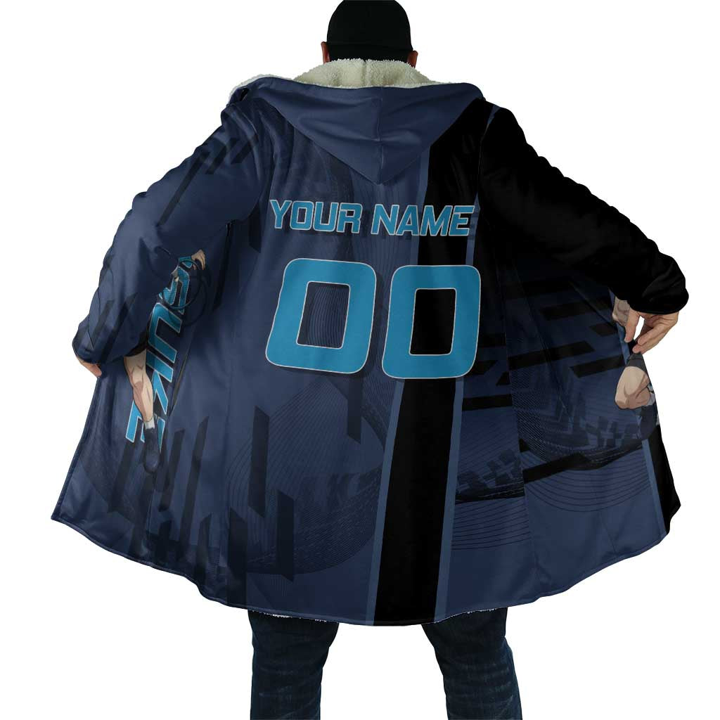 Personalized Inosuke Blue Lock Cloak Crossover Badminton Design with Action Pose - The Mazicc