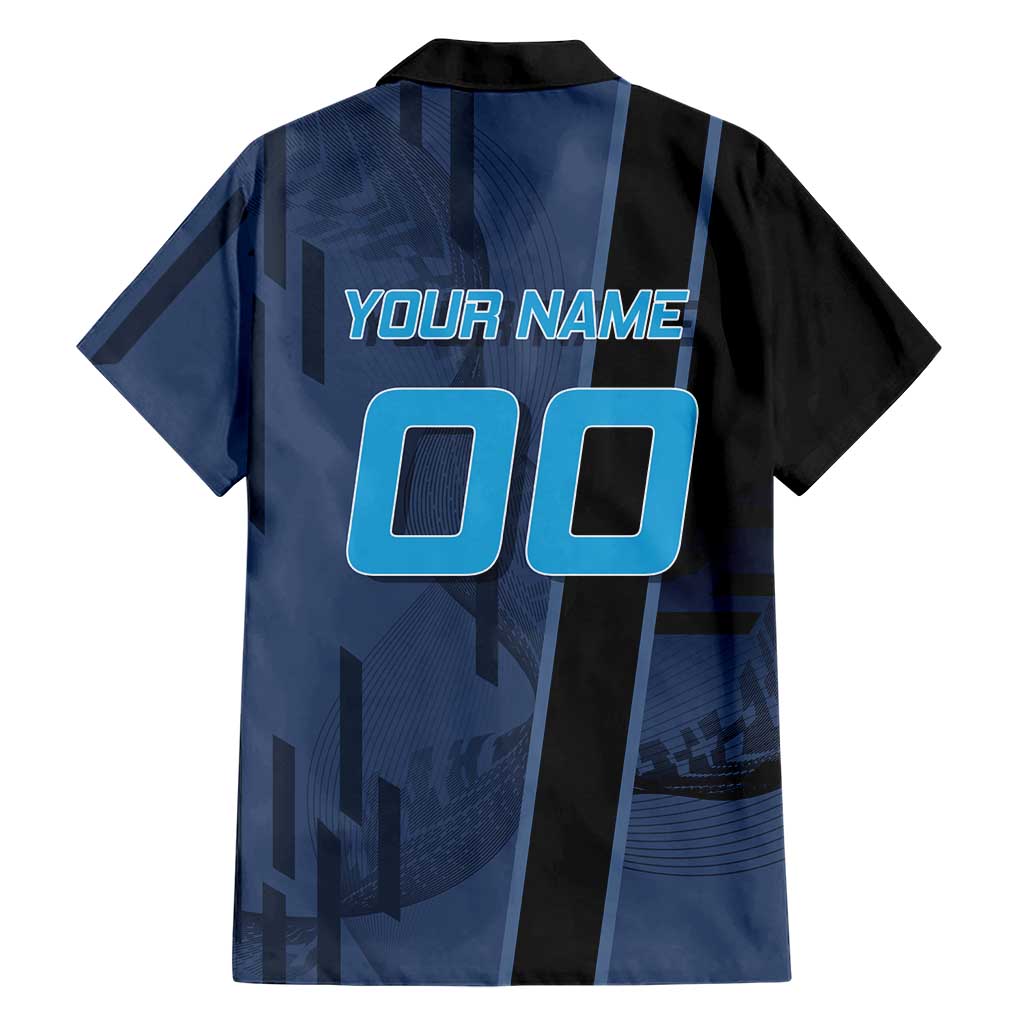 Personalized Inosuke Blue Lock Family Matching Short Sleeve Bodycon Dress and Hawaiian Shirt Crossover Badminton Design with Action Pose