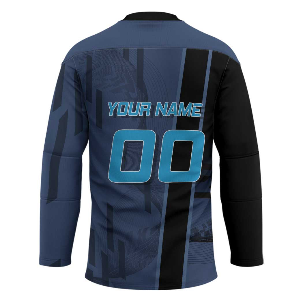 Personalized Inosuke Blue Lock Hockey Jersey Crossover Badminton Design with Action Pose - The Mazicc