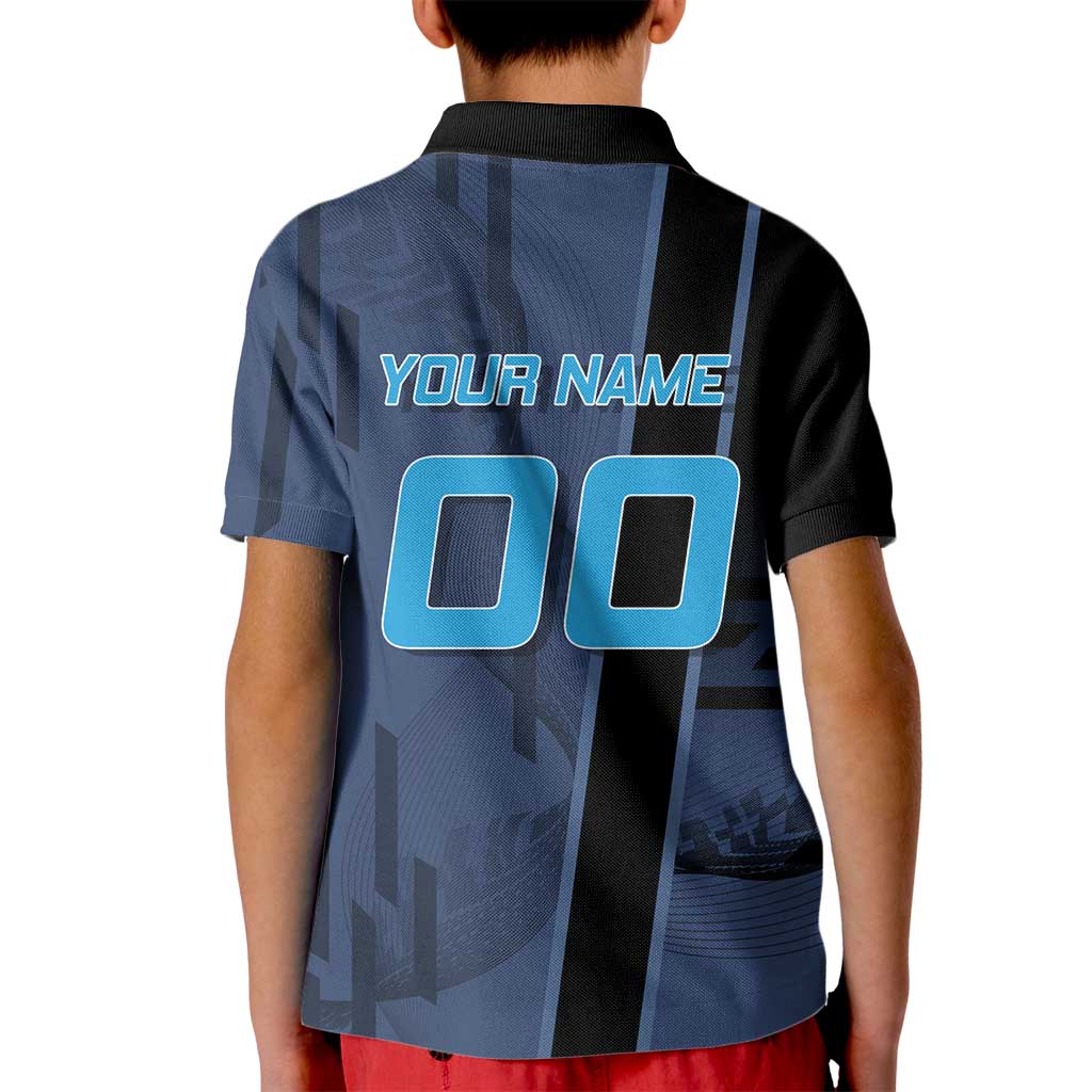 Personalized Inosuke Blue Lock Kid Polo Shirt Crossover Badminton Design with Action Pose - The Mazicc