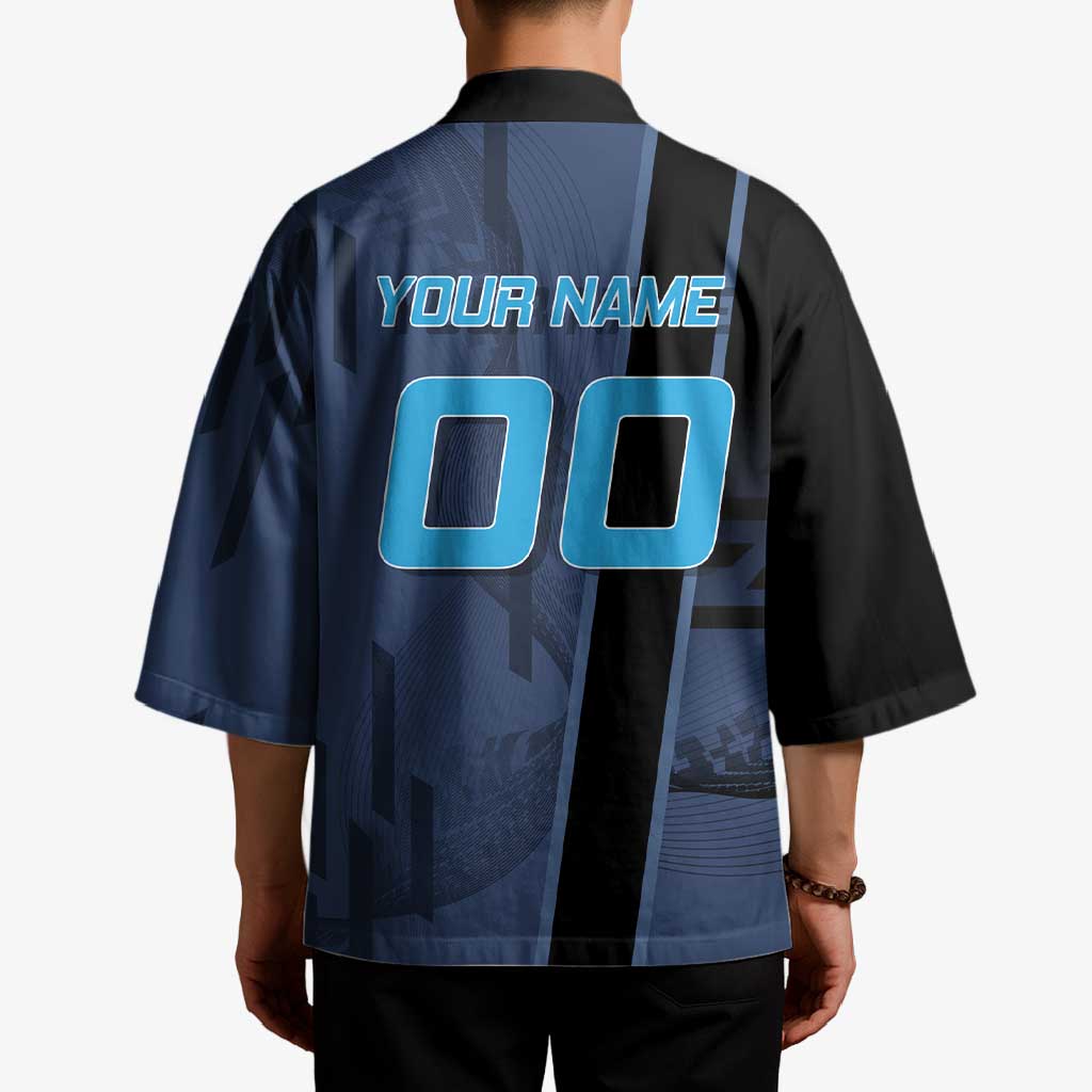 Personalized Inosuke Blue Lock Kimono Crossover Badminton Design with Action Pose - The Mazicc