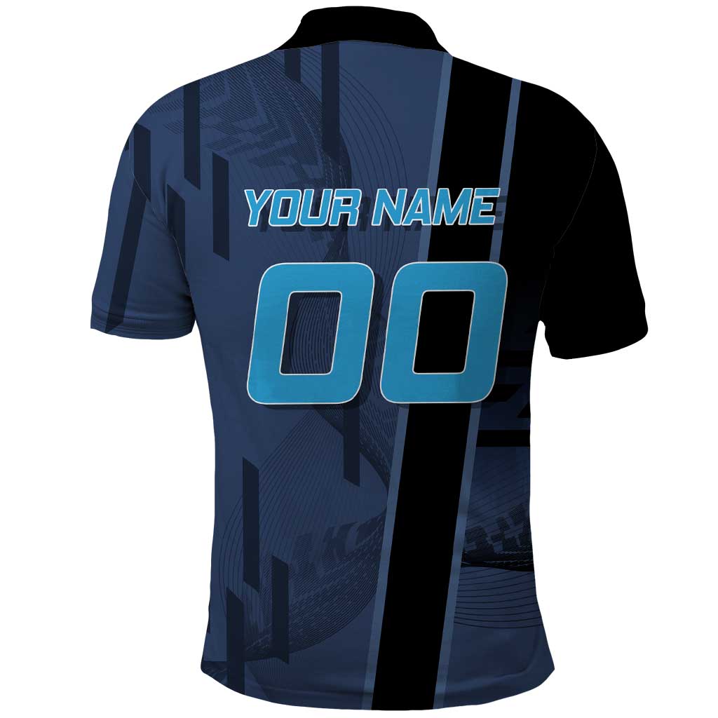 Personalized Inosuke Blue Lock Polo Shirt Crossover Badminton Design with Action Pose - The Mazicc