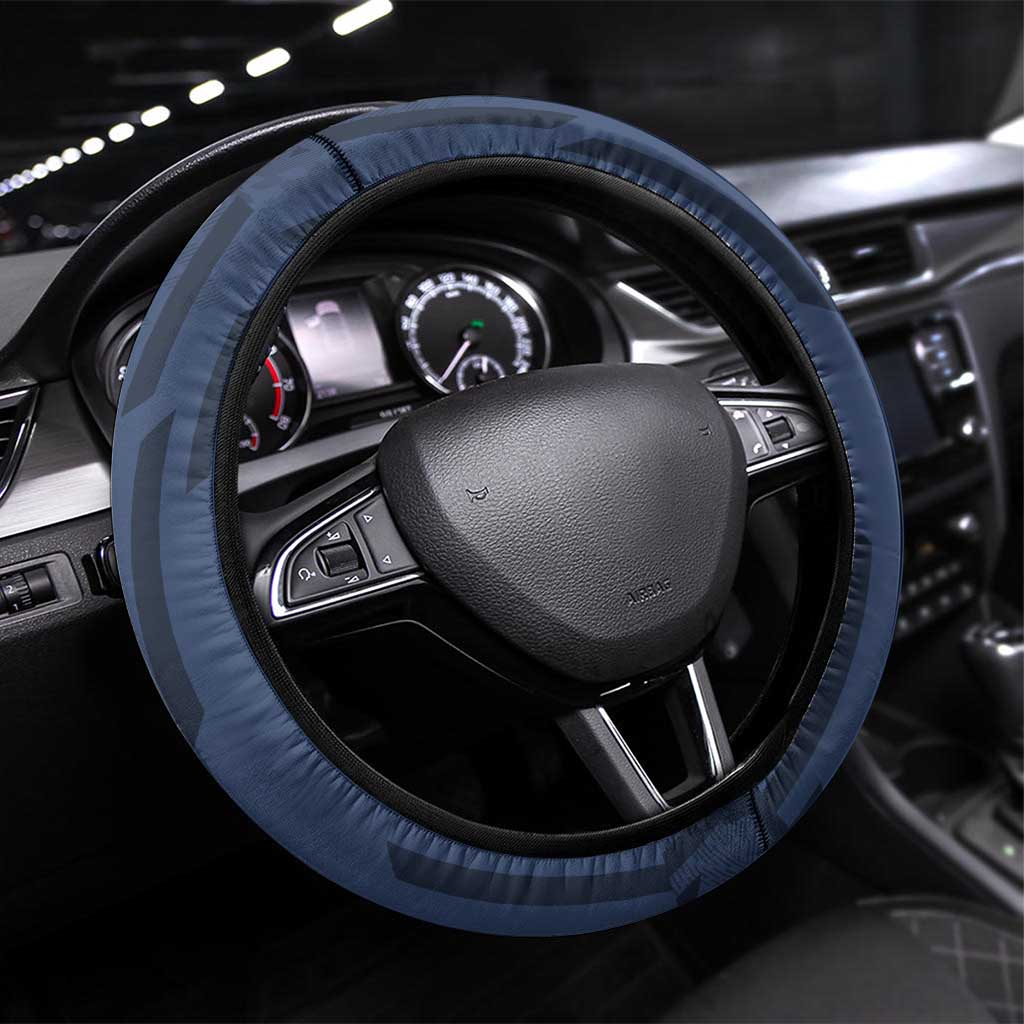 Inosuke Blue Lock Steering Wheel Cover Crossover Badminton Design with Action Pose - The Mazicc