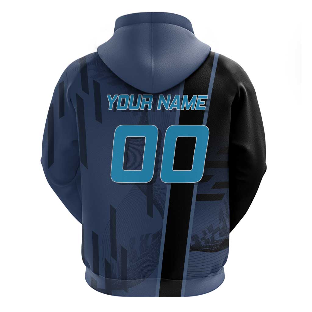 Personalized Inosuke Blue Lock Zip Hoodie Crossover Badminton Design with Action Pose - The Mazicc
