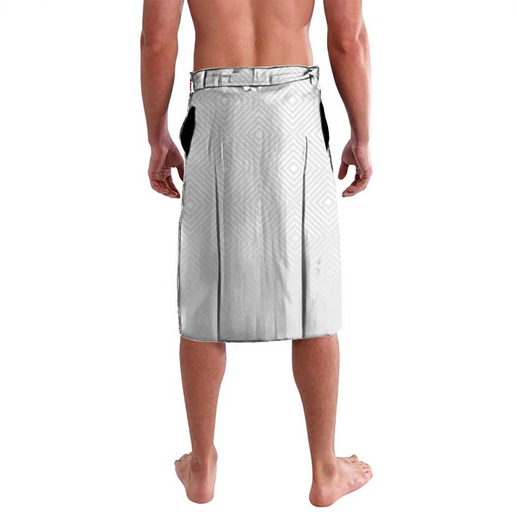 Personalized Okkotsu Yuta Jujutsu Kaisen Soccer Lavalava with Dribbling Action Pose and Monochrome Geometric Graphic Design - The Mazicc