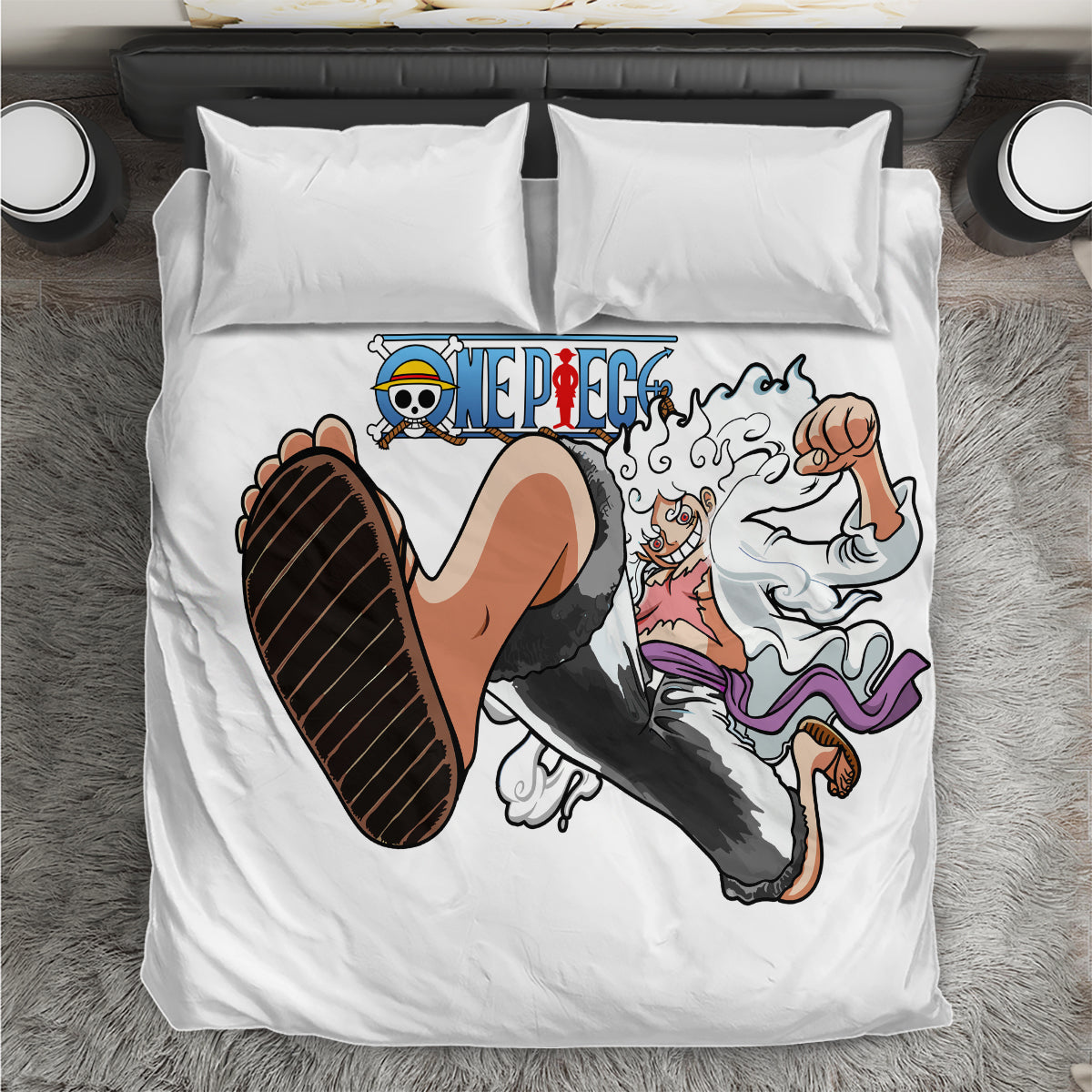 Luffy Gear 5 Nika Bedding Set