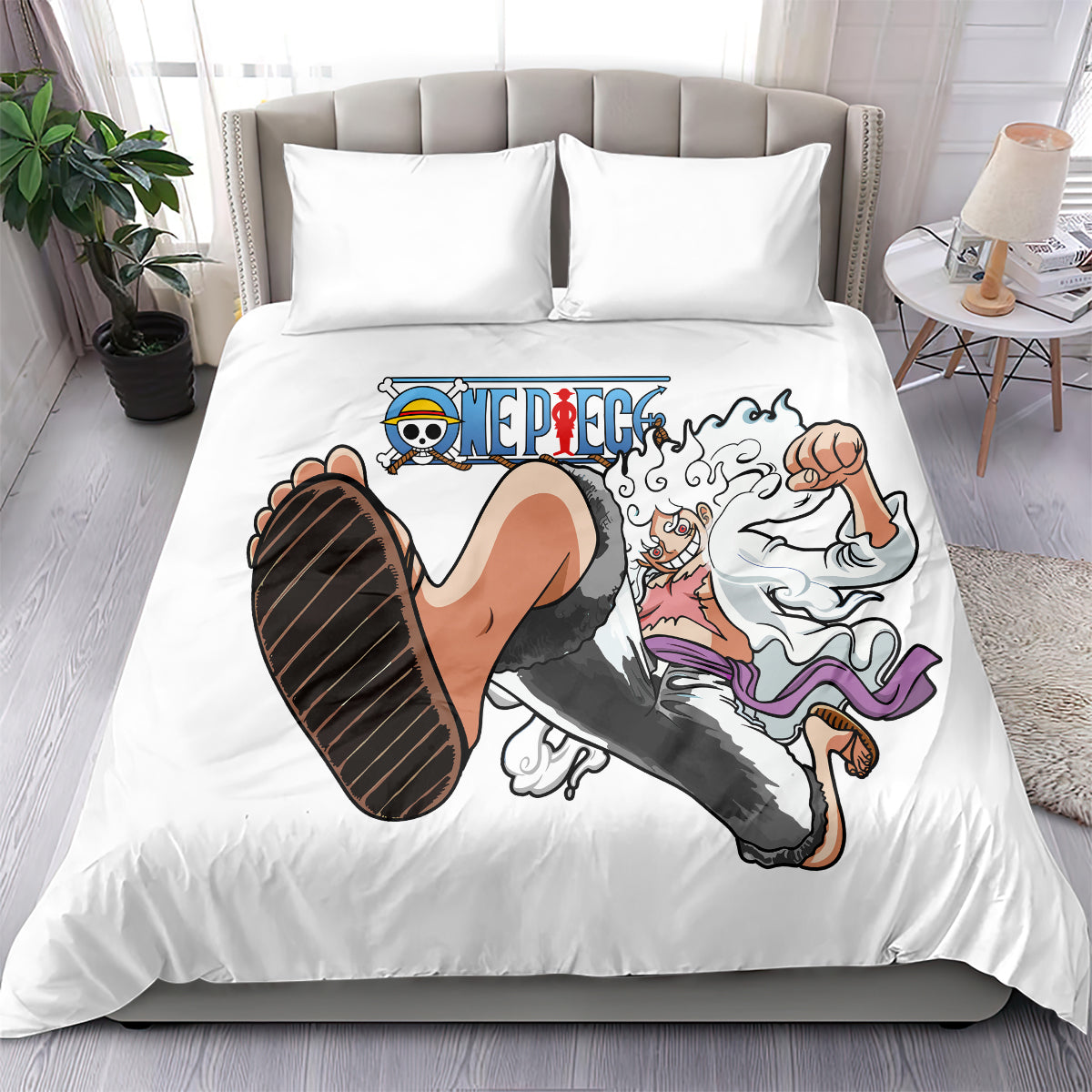 Luffy Gear 5 Nika Bedding Set