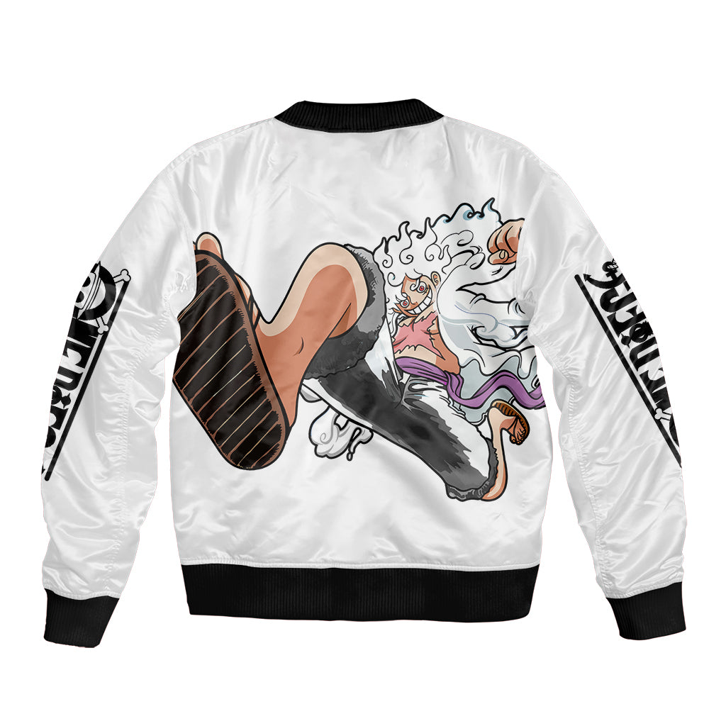 Luffy Gear 5 Nika Bomber Jacket