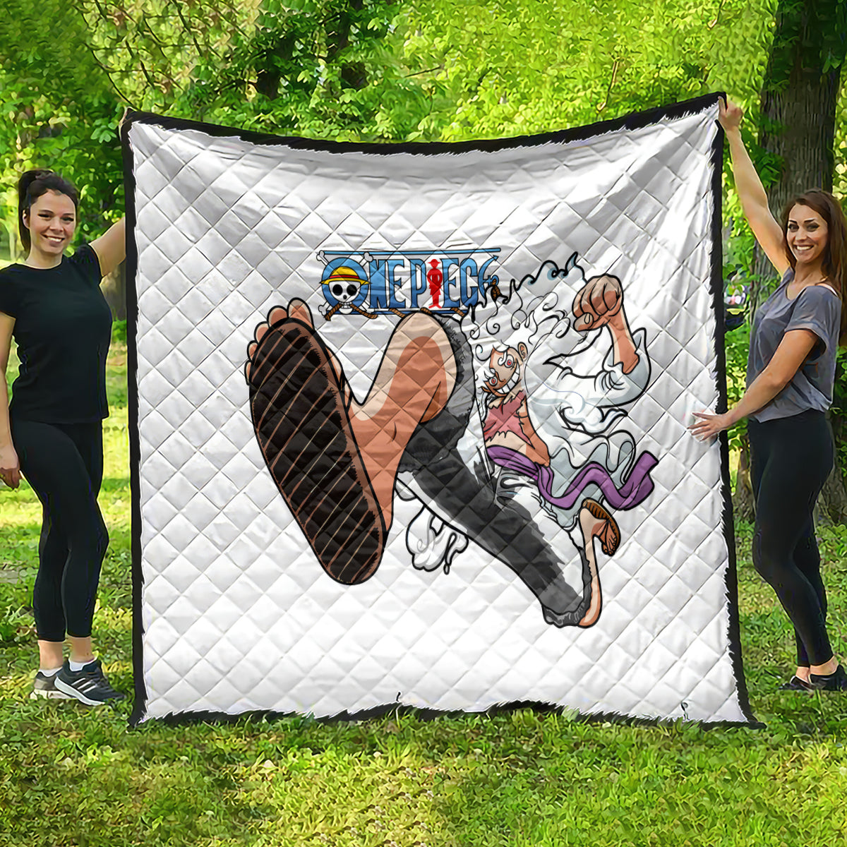 Luffy Gear 5 Nika Quilt