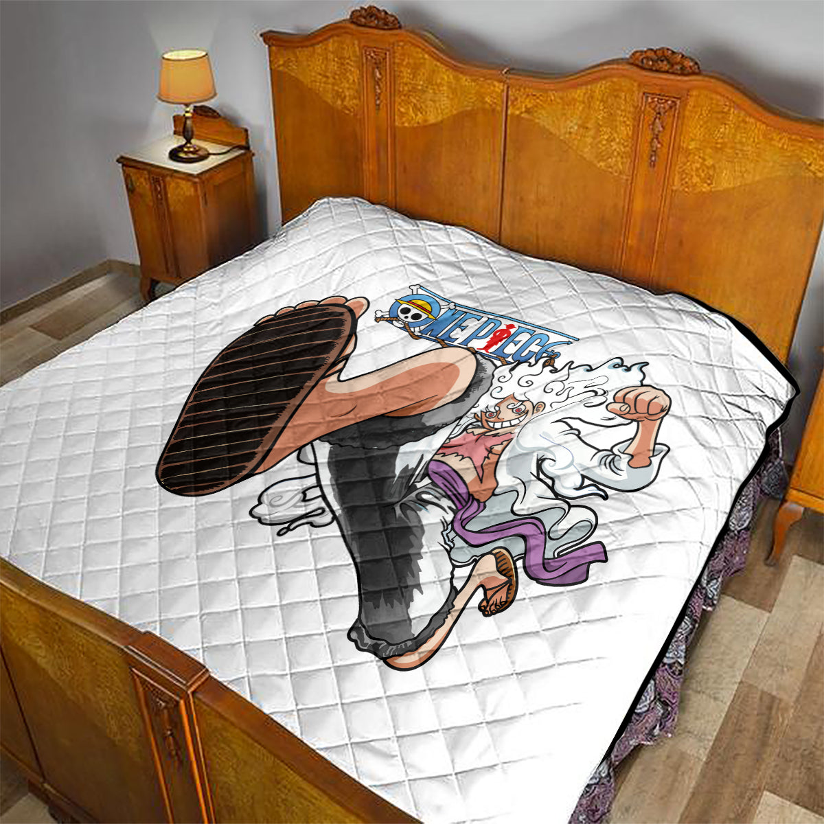 Luffy Gear 5 Nika Quilt