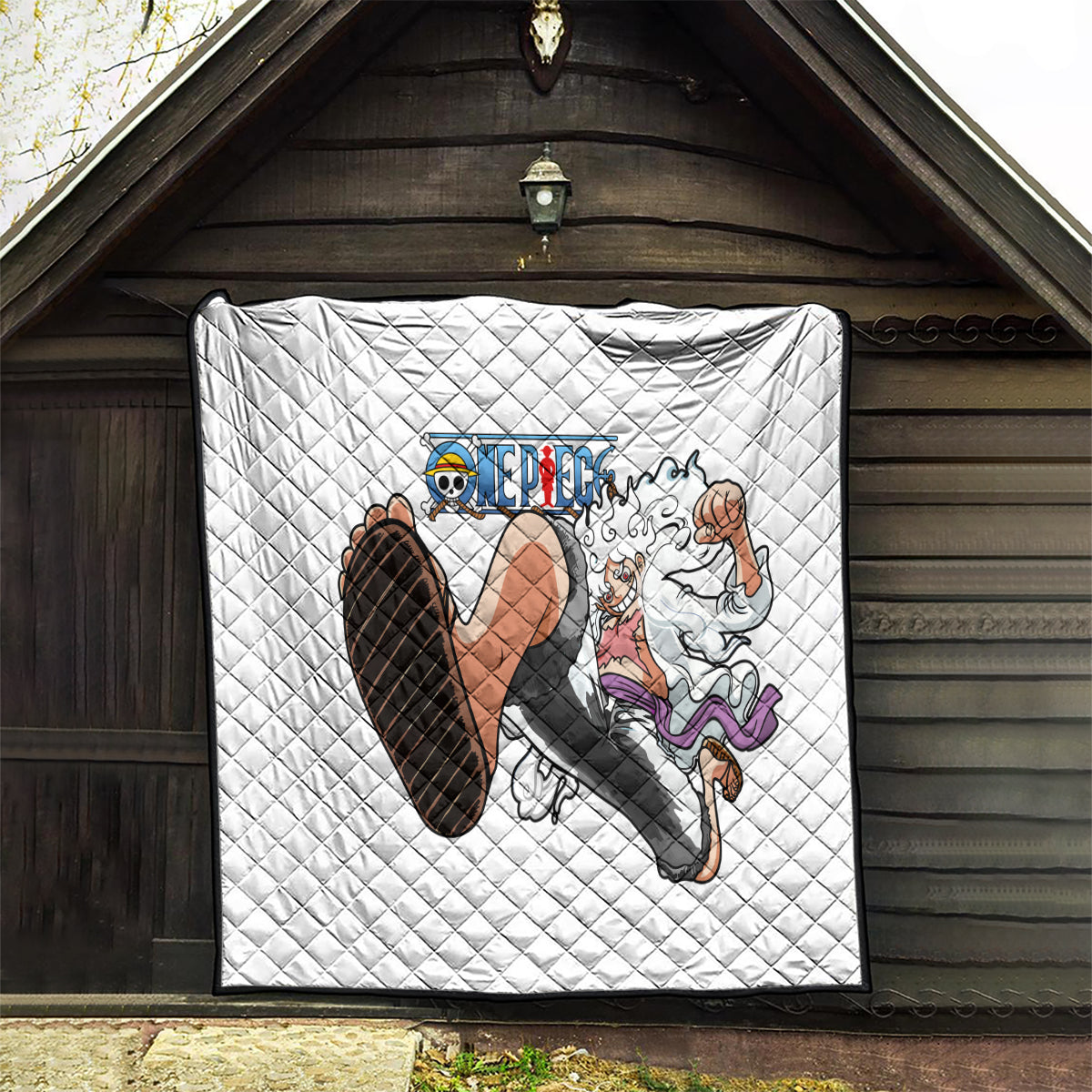 Luffy Gear 5 Nika Quilt