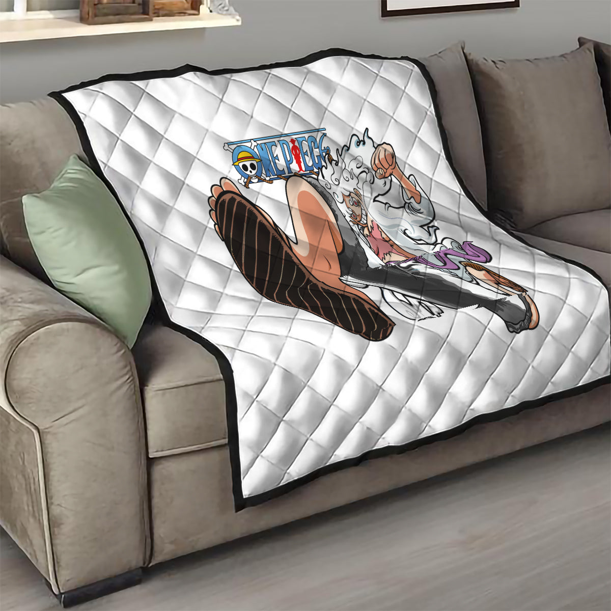 Luffy Gear 5 Nika Quilt