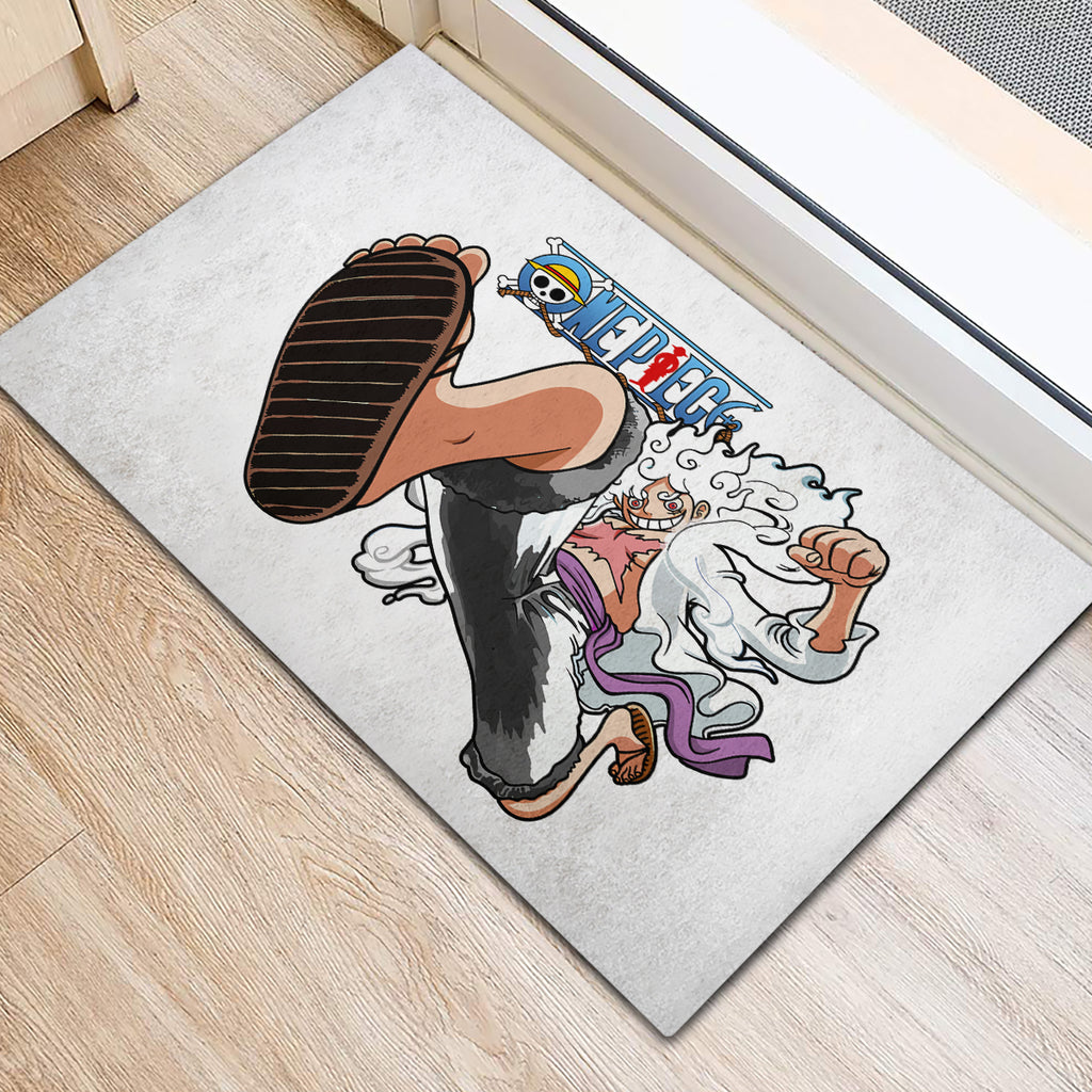 Luffy Gear 5 Nika Rubber Doormat